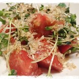かいわれ大根とトマトのサラダ